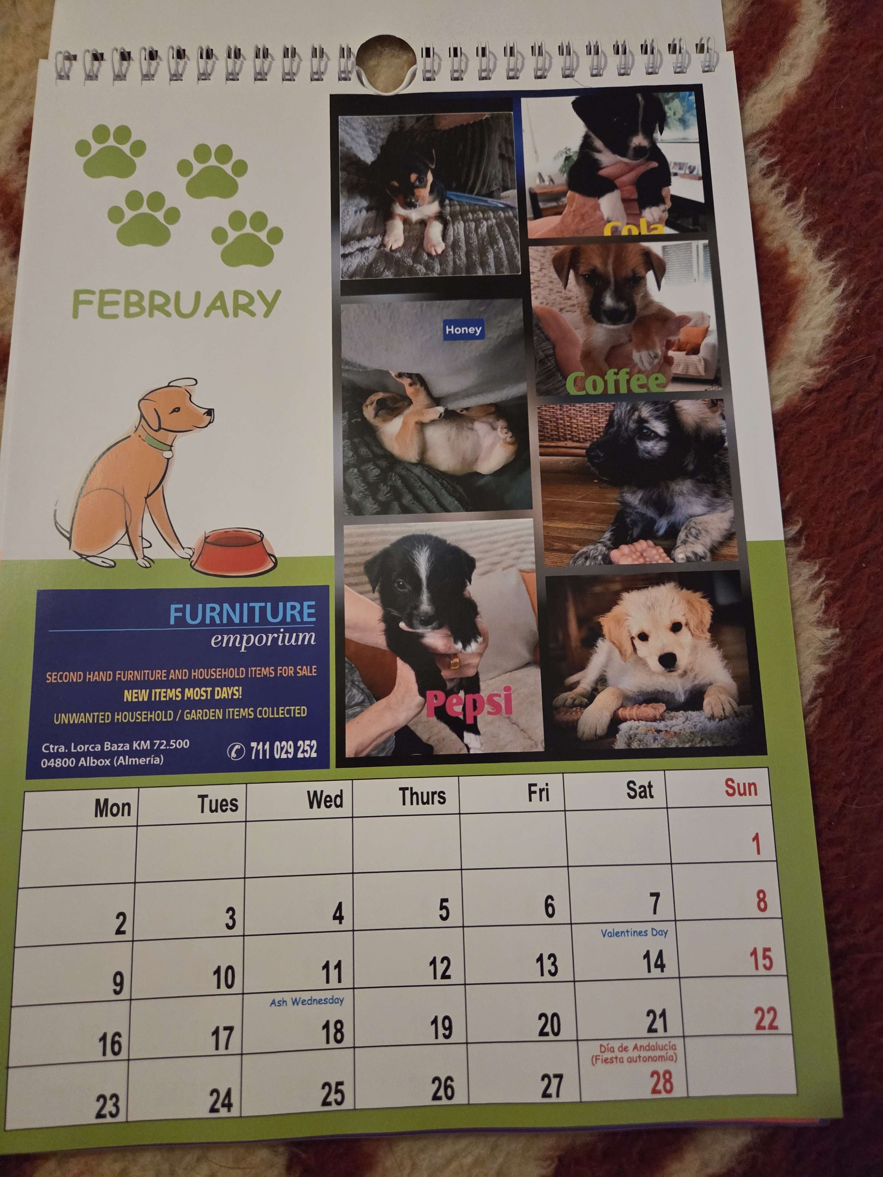 Puppy Rescue Calendar 2026 - Page 3