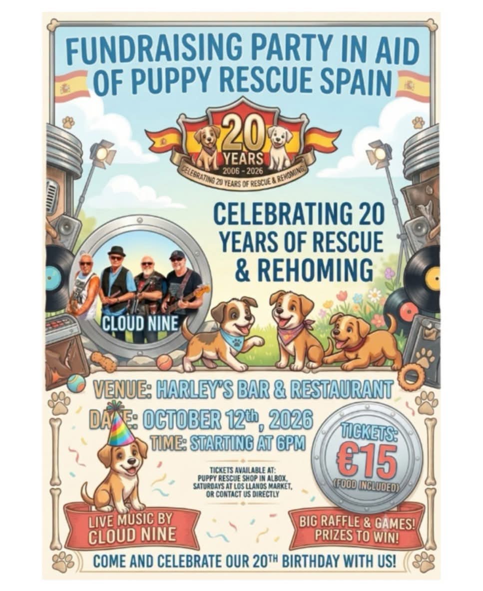 Puppy Rescue 20th anniversary party — tickets now available